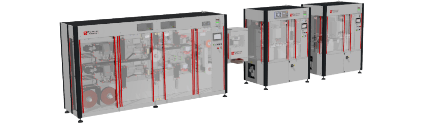 Assembly line for Cylindrical cells