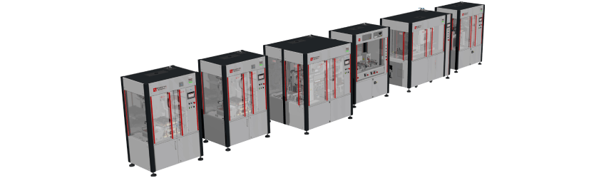 Assembly line for Prismatic cells